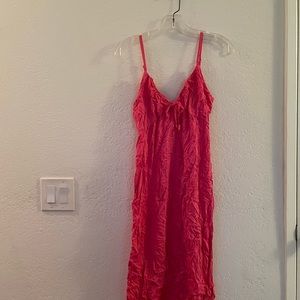 Target Pink Midi Beach Dress